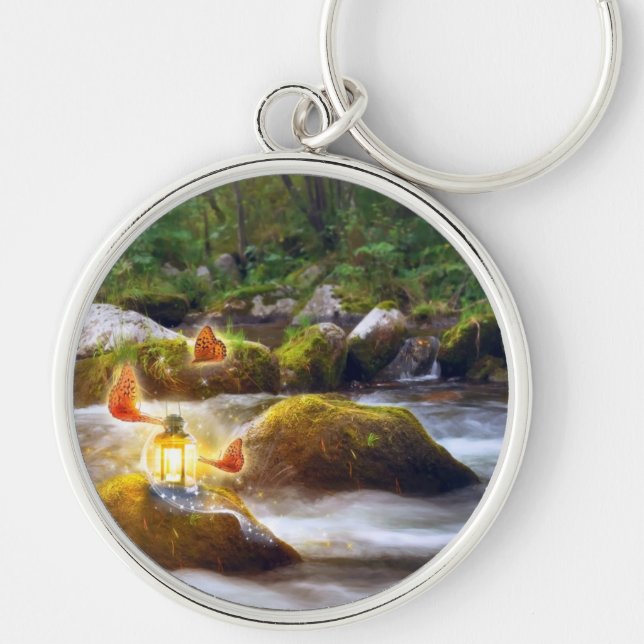 Butterflies Keychain (Front)
