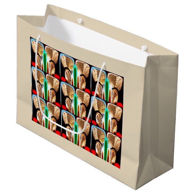 Butterflies Large Gift Bag (Front Angled)