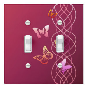 Butterflies Light Switch Cover