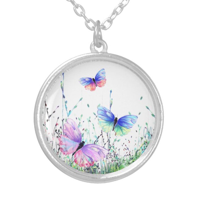 Butterflies Necklace (Front)