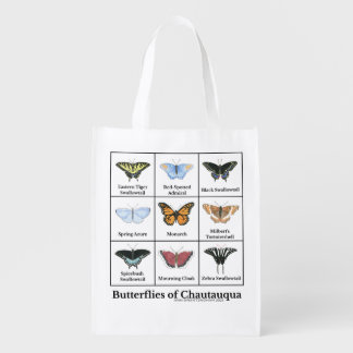 Butterflies of Chautauqua Grocery Bag