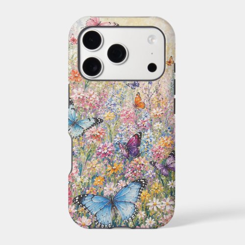 Butterflies of Paradise – A Colorful Wildflower  iPhone 17 Pro Case