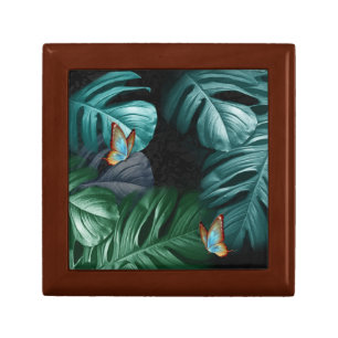 Butterflies of Paradise Tropical Turquoise Splash Gift Box