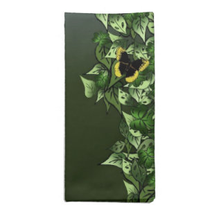 Butterflies of the Blue Cloth Napkin