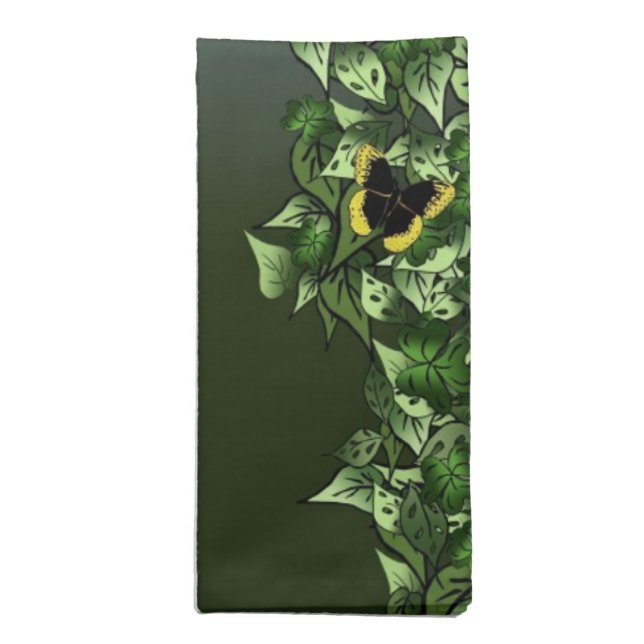 Butterflies of the Blue Cloth Napkin (Folded)