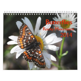 Butterflies of the Rocky Mountains 2014 Calendar