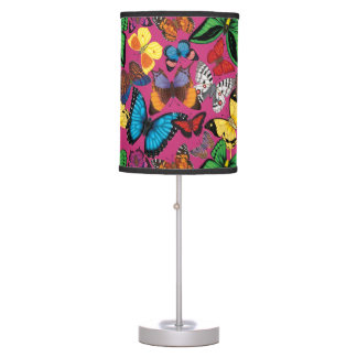 Butterflies of the World Table Lamp