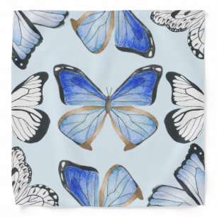 Butterflies on a Bandana (B)