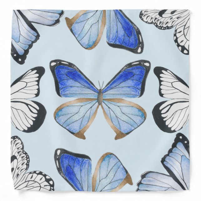 Butterflies on a Bandana (B) (Front)