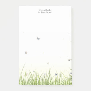 Butterflies on a Sunny Day Personalizable Post-it  Notes