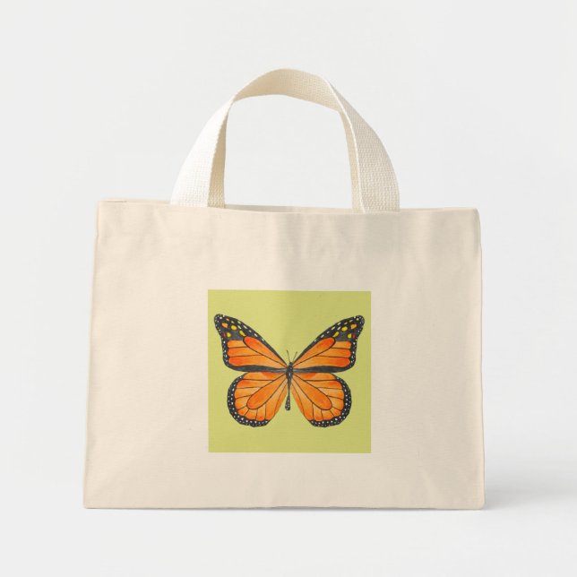 Butterflies on a Tiny Tote  (Front)