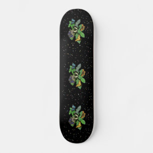 Butterflies on Leaves Skateboard Deck