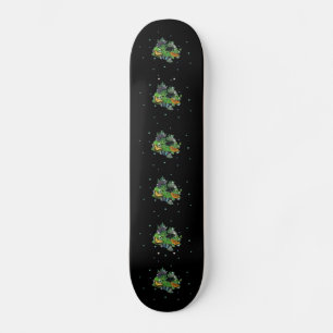 Butterflies on Leaves Skateboard Deck