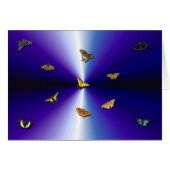 Butterflies on purple rainbow (Front Horizontal)