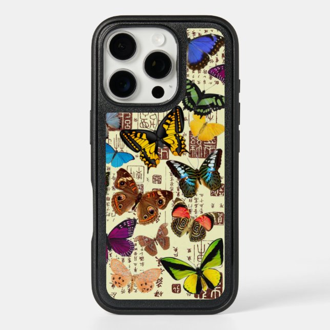 Butterflies Otterbox iPhone Case (Back)