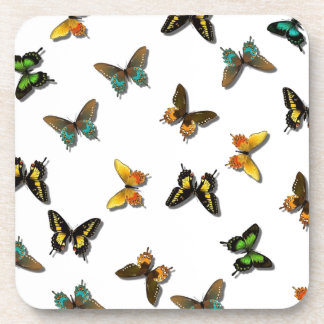 Butterflies Pattern Coaster