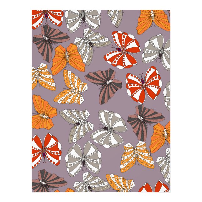 Butterflies Pattern Photo Print (Front)