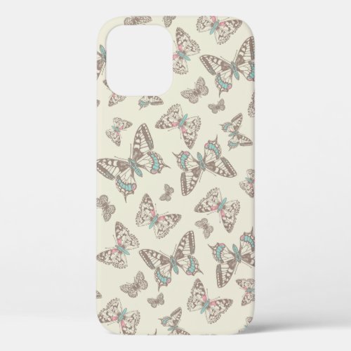 Butterflies patterned iphone case