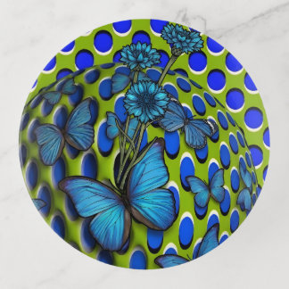 Butterflies Pillow Trinket Tray
