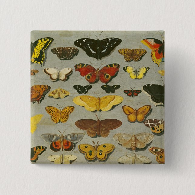 Butterflies Pinback Button (Front)