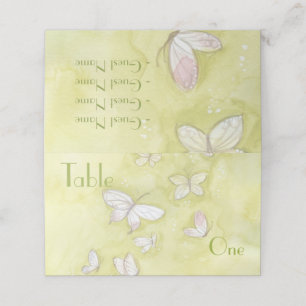 Butterflies Place Card