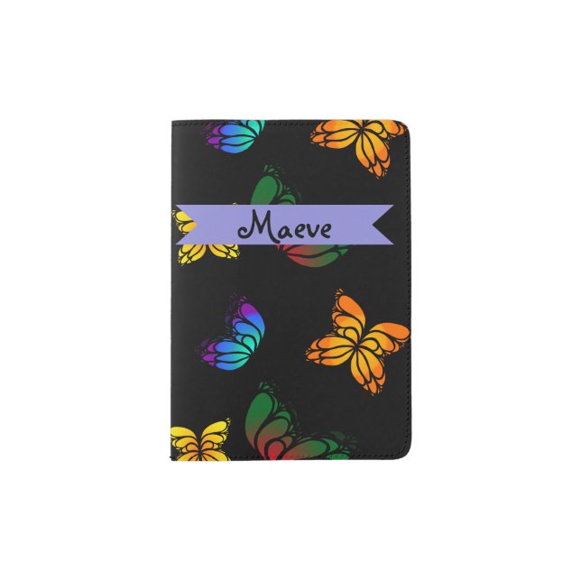 Butterflies Pocket Passport holder (Front)