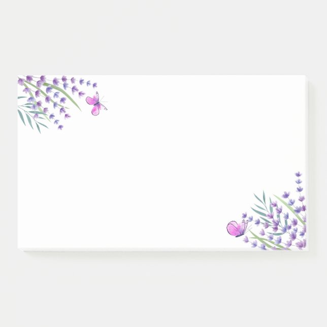 Butterflies Post it Notes (Front)