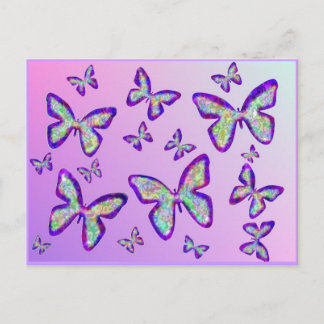 Butterflies Postcard