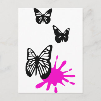 Butterflies Postcard
