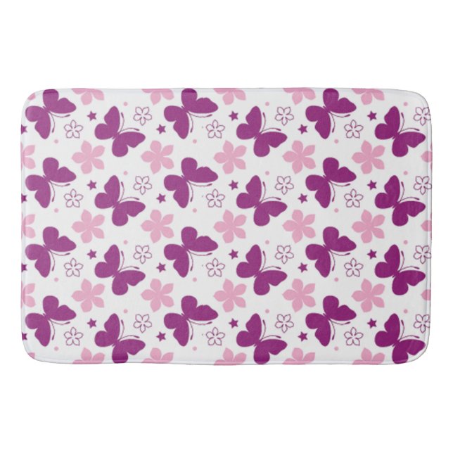 Butterflies  Posters & Prints Bath Mat (Front)