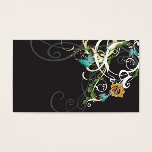 Butterflies Profile Card Business Cards