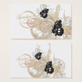 Butterflies Profile Card (Front & Back)