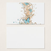Butterflies Profile Card (Front & Back)
