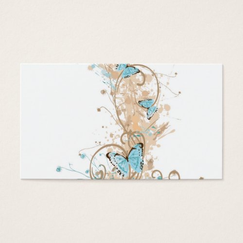 Butterflies Profile Card Business Cards