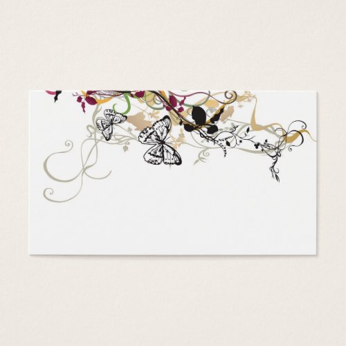 Butterflies Profile Card Business Card