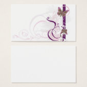 Butterflies Profile Card (Front & Back)