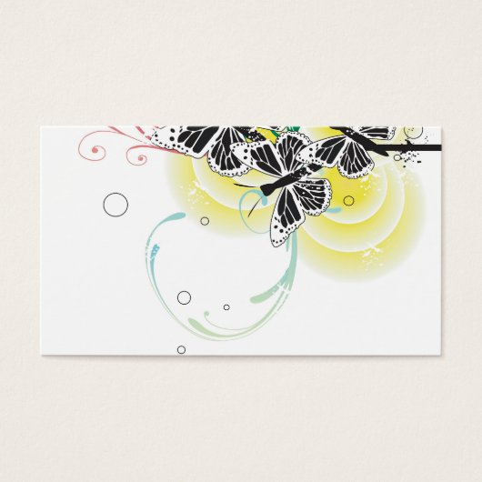 Butterflies Profile Card (Front)