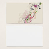 Butterflies Profile Card (Front & Back)