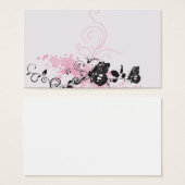 Butterflies Profile Card (Front & Back)
