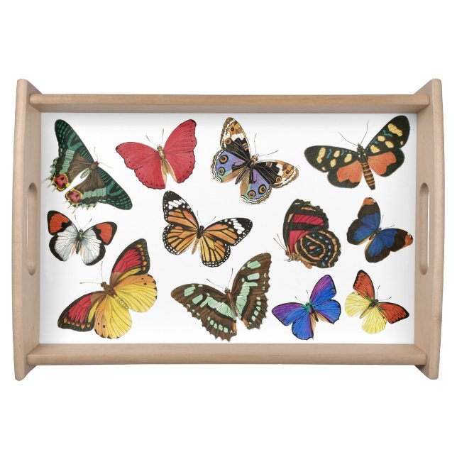 Butterflies Serving Tray (Front)