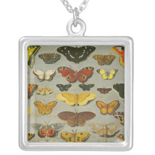 Butterflies Silver Plated Necklace