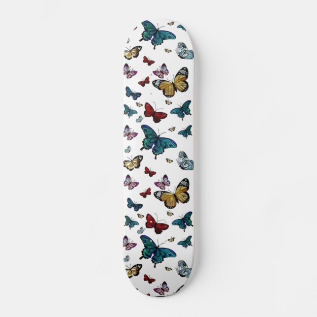 Butterflies Skateboard Deck (Front)