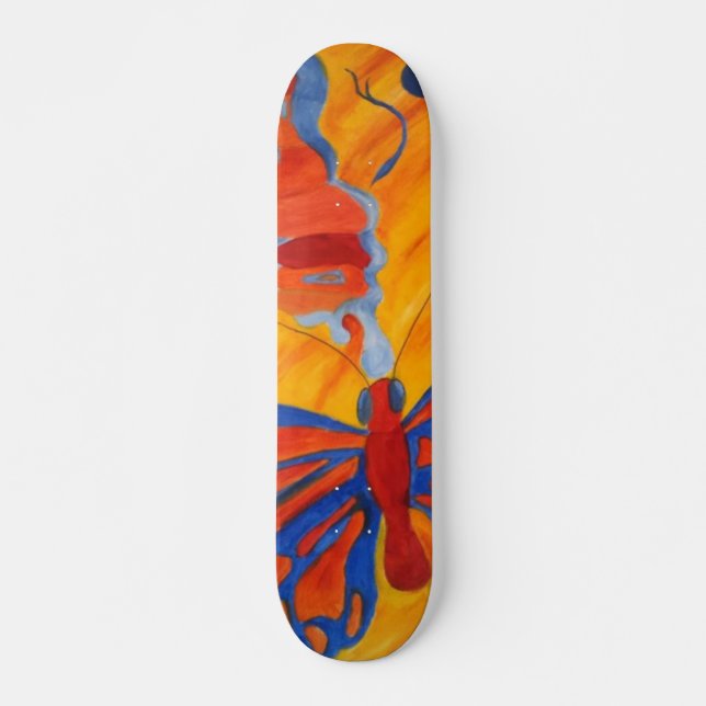 Butterflies Skateboard Deck (Front)