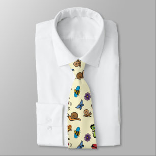 Butterflies Snails Insects Thunder_Cove Neck Tie