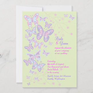 Butterflies (Springtime) Invitation