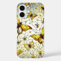 Butterflies Stain Glass Pattern 