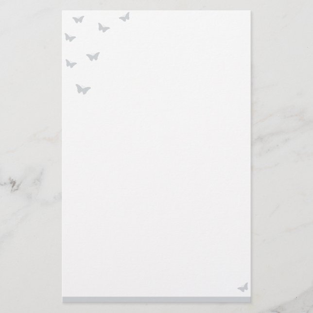 Butterflies Stationery (Front)