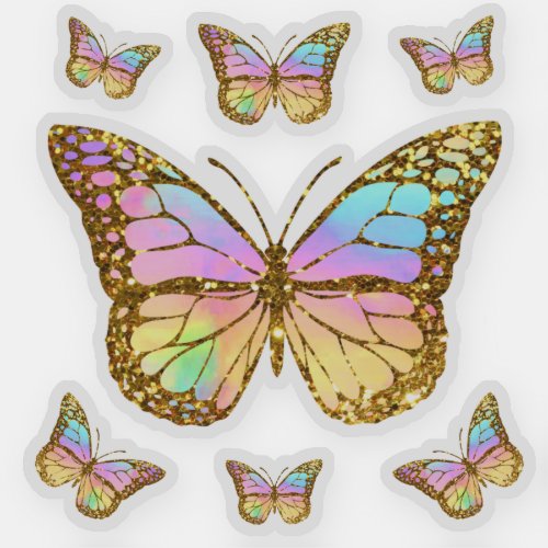 butterflies sticker
