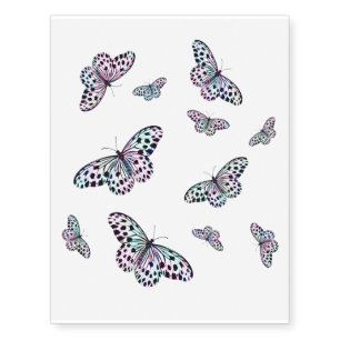 Butterflies Temporary Tattoos