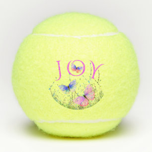 Butterflies Tennis Balls Joy